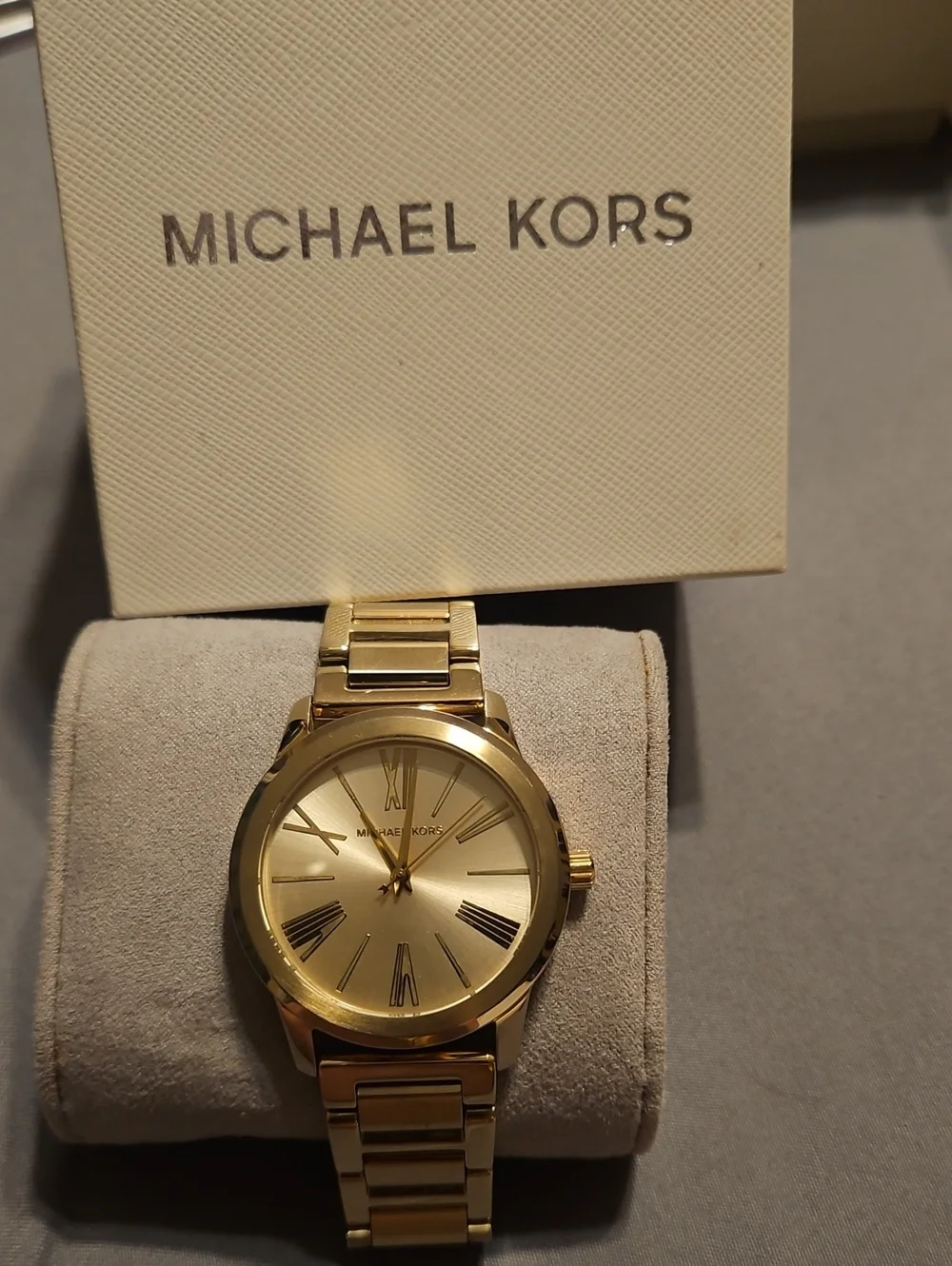 Michael Kors Gold Stainless Steel Women's Bracelet Watch